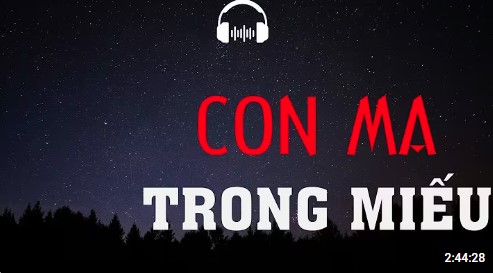 TRUYỆN MA- CON MA TRONG MIẾU